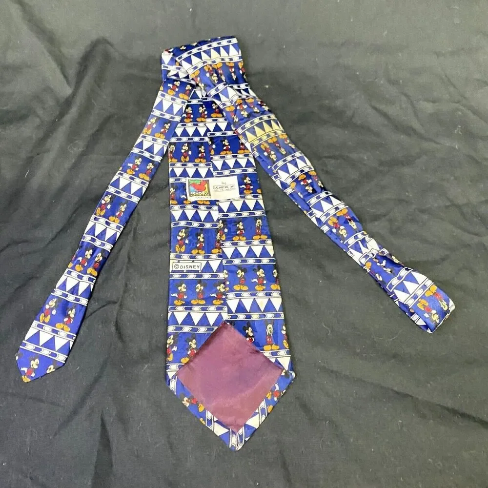 #6645 Mickey Unlimited Mens Mickey Mouse Necktie, Tie